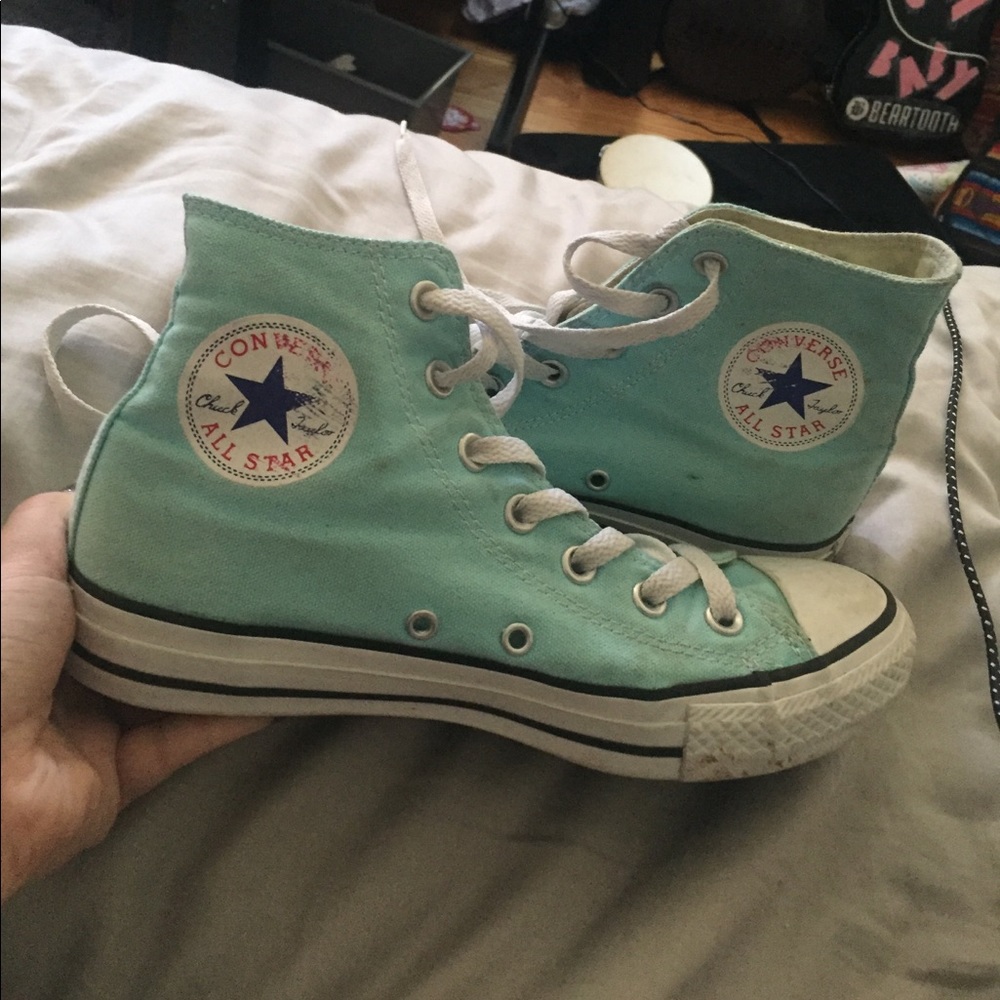 SOLD ON MERCARI Mint High Top Converse